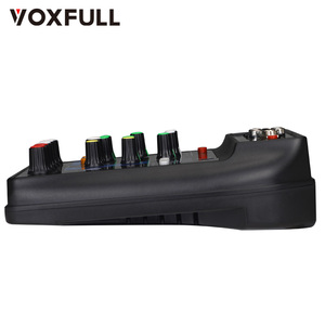 Voxfull MX-04 4-saluran Stereo konsol Mixing dengan <span class=keywords><strong>Output</strong></span> XLR dan <span class=keywords><strong>input</strong></span> <span class=keywords><strong>USB</strong></span>/<span class=keywords><strong>RCA</strong></span> untuk DJ pesta sekolah Play & Rekam - Product Image 4