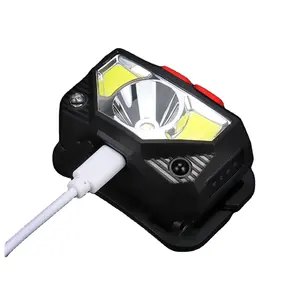 Hot sale factory direct high power rechargeable outdoor camping light cordless mining cap lamp headlight headlamp