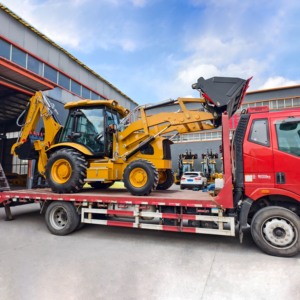 中古機械 420F 4X4 機械 中古バックホーローダー 山東省 中古 416 416e 420 レトロ掘削機 - Product Image 1