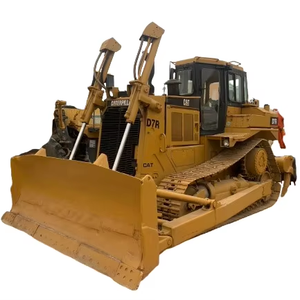 Prix bon marché d'usine Bulldozer diesel hydraulique d'occasion d'origine Caterpillar D7R avec une excellente condition de travail à vendre - Product Image 1
