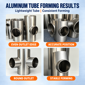 Hydraulic <b>Ball</b>-Pushing Tee Branch Forming Machine / Custom-Molded Pipe Hole-Pulling Machine (Customized based on pipe diameter, - Product Image 5