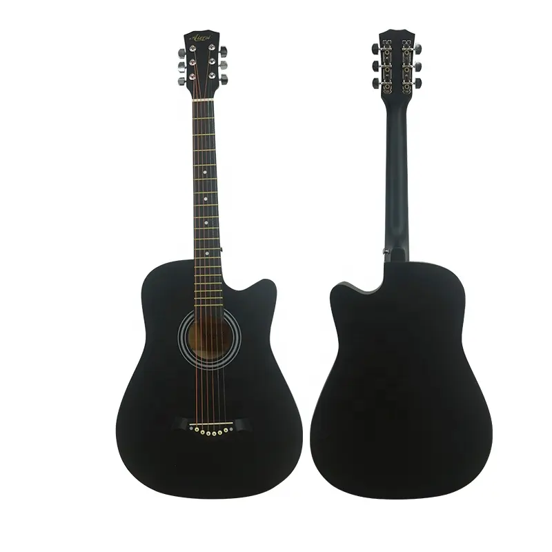 アコースティックギター6弦カスタムロゴ中国楽器ギター卸売価格中国メーカー