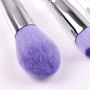 DailyQueen Yop Venta caliente 7PCS Clásico Vegan Hair Makeup Brush Set Private Label Foundation Power Blushes - Product Image 4