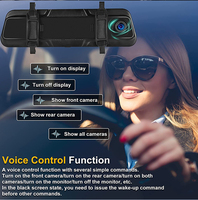 Haute qualité 9.66 ''sans fil Carplay voiture Streaming Media Dvr lien miroir sans fil pour Android Auto IOS