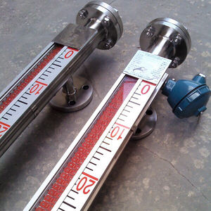 एनालॉग ट्यूब चुंबकीय स्तर गेज 4-20ma टैंक तरल पानी सेंसर ट्रांसमीटर उत्पादन Indicador डे निवेल magnetico - Product Image 2