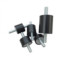Support amortisseur anti-vibrations robuste en caoutchouc naturel de type VV pour générateur diesel, compresseur, pompe, équipement marin et CVC