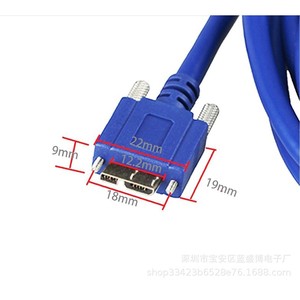 สายเคเบิลข้อมูล USB3.0 ขั้วต่อไมโครยูเอสบี 480Mbps สำหรับอุปกรณ์เคลื่อนที่และฮาร์ดไดรฟ์ภายนอก - Product Image 5