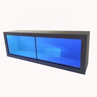 Tbk — grand écran lcd 3D LED pour l'intérieur, panneau d'affichage Transparent pour réfrigérateur, publicité personnalisée en usine