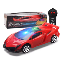 Coche RC de 2 Canales a Precio Reducido, Coche Eléctrico de Control Remoto con Luces 3D, Juguetes de Vehículos de Control Remoto