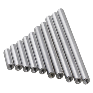 M10 Anodized Aluminum Round <b>Spacers</b> Through-Hole Cylindrical <b>Spacer</b> Standoffs Fasteners - Product Image 1