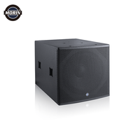 Sistema de Subwoofer Doble de 12 Pulgadas Morin LA-212C, Venta Directa de Fábrica, 850W, 8 Altavoces Negros de 18 Pulgadas