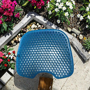 כרית מושב ארגונומית למשרד עם קצף זיכרון וג'ל, בעיצוב חלת דבש לקירור, כרית גב תחתון לתמיכה בעצם הזנב, תפירה מיוחדת - Product Image 4