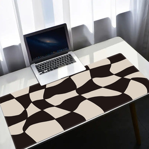 2026 LW <strong>Pink</strong> Marble Mouse Pad with Stitched Edge Premium-Textured Mouse Mat Waterproof Non-Slip Rubber Base <strong>Mousepad</strong> - Product Image 4