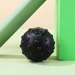<strong>Vibrating</strong> Massage Ball - Deep Tissue Massager - Muscle <strong>Therapy</strong> for Foot, Back and Arm - 4 Speed Electric and Rechargeable Tool