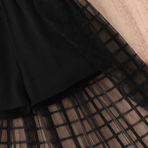 यूरोपीय अमेरिकी ग्रीष्मकालीन लड़कियों की गंध बच्चों के सूट आस्तीन के सूट आस्तीन रहित मुद्रित पत्र जैकेट गर्दन बटन - Product Image 6