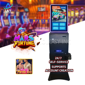 Tùy chỉnh 23.6 inch LCD hiển thị tự dịch vụ <span class=keywords><strong>kiosk</strong></span> máy với trò chơi hệ thống API - Product Image 1