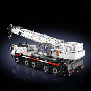 MOULD KING-Blocs <span class=keywords><strong>de</strong></span> Construction Technique pour Enfant, Briques <span class=keywords><strong>de</strong></span> Construction Motorisées LTM 17075, <span class=keywords><strong>Grue</strong></span> Blanche, Tuck, 3248 Pièces, 1110 - Product Image 3