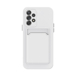 Custodia morbida in Silicone liquido antigoccia per <span class=keywords><strong>Samsung</strong></span> A71 A51 M51 <span class=keywords><strong>A31</strong></span> A21s <span class=keywords><strong>cover</strong></span> posteriore con design dello slot per schede delicato sulla pelle - Product Image 6