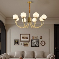 Nordique villa salon lustre en marbre moderne minimaliste chambre étude albâtre lumière designer modèle chambre salle à manger lampe