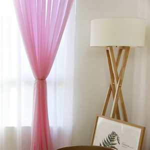 Rideaux à prix avantageux, vente chaude, tissu voile 100% polyester pour fenêtres, rideaux transparents - Product Image 5