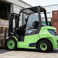 Chariot élévateur électrique chinois de 3,5 tonnes XVB35-QL8-C à batterie lithium, chariot contrepoids robuste pour port céramique