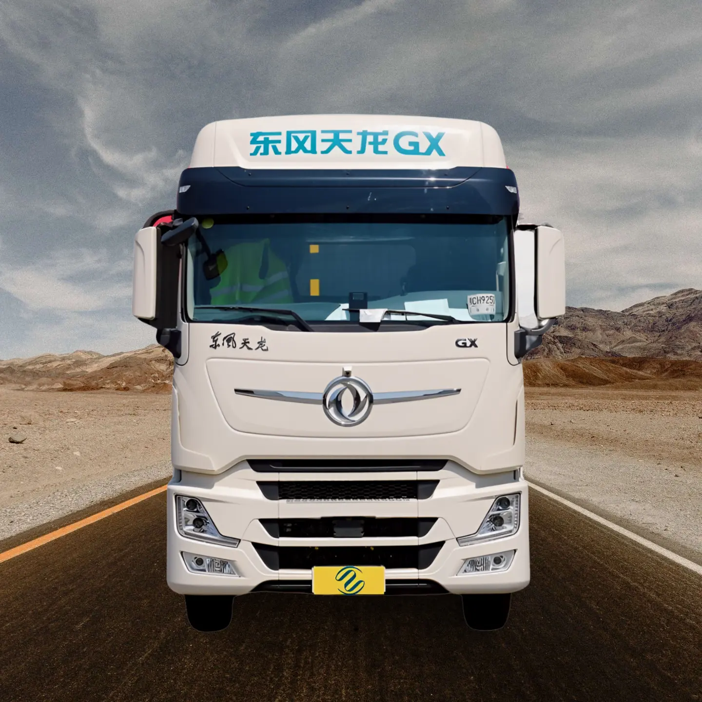 Dongfeng Tianlong GX 6X4 AMT自動ギアトラクタートラック商用車低速液体物流セミトラックトラック