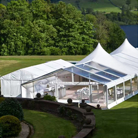 500 1000 personnes tente de mariage transparente tente de fête transparente extérieure pour événement de chapiteau de jardin
