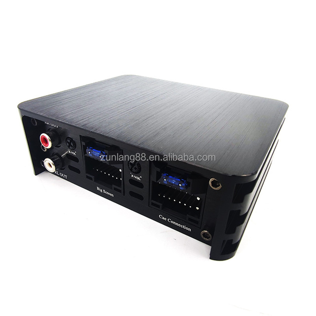 Factory Wholesale Big Screen Car Audio Amplifier Processor 4 Channel Class AB DSP Car Android Amplifier