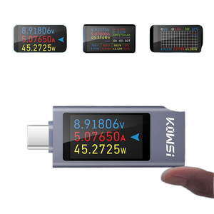 Kws-2303C digitale Handy-Lade <span class=keywords><strong>tester</strong></span> unterstützt 12A Hochstrom-PD <span class=keywords><strong>DC</strong></span>-Voltmeter-Leistungs messer Ein phasen anzeige - Product Image 5