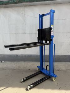 Electric Truck-mounted Forklift 1 Ton 1.6-1.3 m Electric Remote Control Fully Automatic Lifting <b>Handling</b> Stacker Forklift Truck - Product Image 5