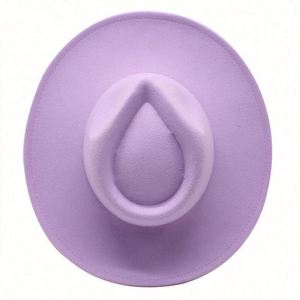 Sombreros Panamá de 20 Colores Listos para Enviar, Estilo Informal para Hombre, Sombreros Fedora de Ala Ancha Personalizados al por Mayor para Uso Casual de Negocios y al Aire Libre - Product Image 4