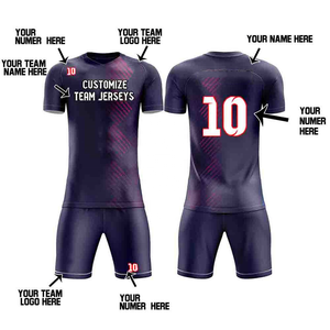 ชุดเสื้อฟุตบอลและกางเกงขาสั้นแบบกำหนดเองได้อย่างเต็มที่ ชุดฝึกซ้อมทีมฟุตบอล ชุดยูนิฟอร์มฟุตบอลที่ดีที่สุด ผลิตชุดยูนิฟอร์มฟุตบอลโดยผู้ผลิตชั้นนำ - Product Image 2