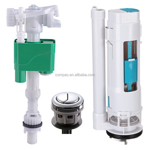 <span class=keywords><strong>Clapet</strong></span> <span class=keywords><strong>anti</strong></span>-<span class=keywords><strong>retour</strong></span> de toilette Réservoir d'eau silencieux Valve de remplissage de toilette et réservoir dissimulé de toilette à double chasse - Product Image 2