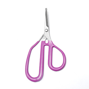 Lu Ban's Work Garden Shears Stainless Steel Bypass Pruner For Pruning Fruit Trees Purple Handle Manual Tool - Product Image 4