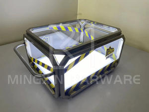 Luminous <b>Insulated</b> <b>Ice</b> Barrel Flexible Movable Acrylic <b>Ice</b> <b>Bucket</b> with Large Capacity for Commercial Use in Bars Clubs - Product Image 5