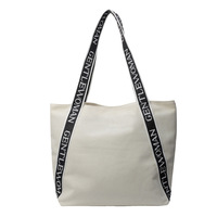 Bolso de Mano de Lona Vintage para Mujer con Logotipo Personalizado, Bolso de Playa, Bolso de Viaje de Fin de Semana, Bolso de Compras Extra Grande
