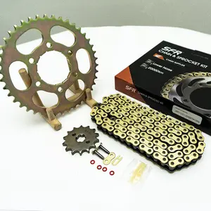Durable 420 428 520 525 Motorcycle Transmissions Kit High Quality Sprocket And Chain Set For Motorcycles