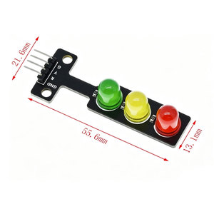 Módulo emisor de luz LED para semáforos (1-5 unidades) / Bloques electrónicos de señalización digital para semáforos - Product Image 1