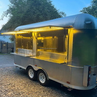 Mobile Bar <strong>Beer</strong> Ice Cream Pass Inspection Food Truck Cart Sale Stainless Steel Hot Dog Pizza Food Truck Trailer