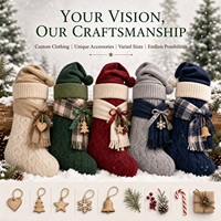 OEM ODM Personnalisé Ensemble de chaussettes de Noël douillettes, Mascotte en peluche, Animal en peluche, Jouet promotionnel CPC, Cadeau de Noël saisonnier