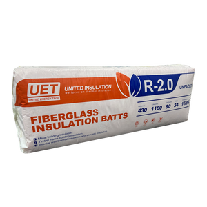 Laine <span class=keywords><strong>de</strong></span> verre écologique marron : respirabilité améliorée avec isolation sans formaldéhyde pour murs à ossature <span class=keywords><strong>bois</strong></span>, facile à installer en Australie - Product Image 4