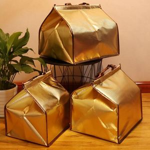 Bolsa Térmica Porta Alimentos Plegable, Bolsa de Picnic con Aislamiento, Bolsa para Bebidas, Bolsas de Aluminio Aisladas - Product Image 5