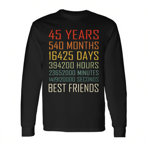 Maglietta a maniche lunghe per il 45° anniversario di Best Friends - Product Image 2