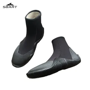 SBART Hot Sale 5mm Full Protection Neoprene Diving Boots Surfing Underwater Shoes Anti Slip Water Sports Swim Shoes