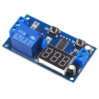 DC 12V minuterie relais interrupteur de commande de temps déclencheur carte de synchronisation module de relais de Protection de tension Module de relais de temporisation LED numérique