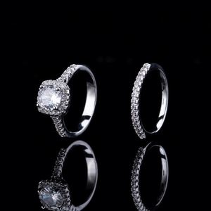 Platinum Plated Zircon Stackled Shiny Cubic Zirconia Stacked <b>Ring</b> Open <b>Adjustable</b> <b>Ring</b> Women Wedding Jewelry Index Finger <b>Ring</b> - Product Image 3