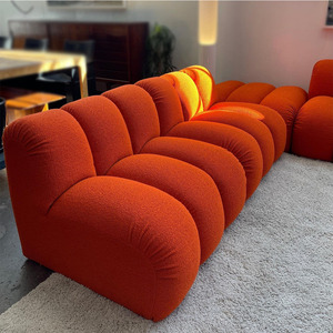 Ensemble de canapés et fauteuils, canapé esthétique, canapé cinéma, fauteuil confortable de salon, ensemble de canapés italiens, ensembles de luxe pour la maison, meubles de salon modernes - Product Image 6