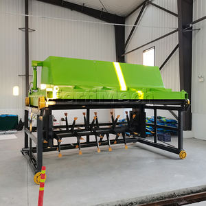 เครื่องหมุนรางน้ำที่เหมาะสมที่สุดสำหรับการหมักแบบแอโรบิคโดยใช้ปุ๋ยอินทรีย์สำหรับมูลสัตว์ (มูลวัวและหมู) - Product Image 3