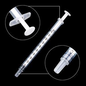 Jeringa de Plástico Gelsonlab HSG-261 con Medición, Sin Aguja, Apta para Laboratorios Científicos, Medición, Riego, Recarga de 1 ml - Product Image 3