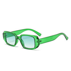 Wholesale Fashion Square Popular Unisex <b>Sunglasses</b> with UV400 Lenses PC Frame Custom Logo - Product Image 4